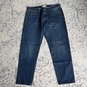 Madewell Men's Dark Straight Jeans
